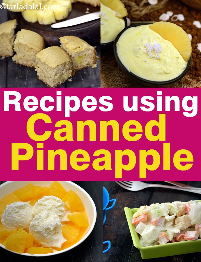 Recipes using  canned pineapple