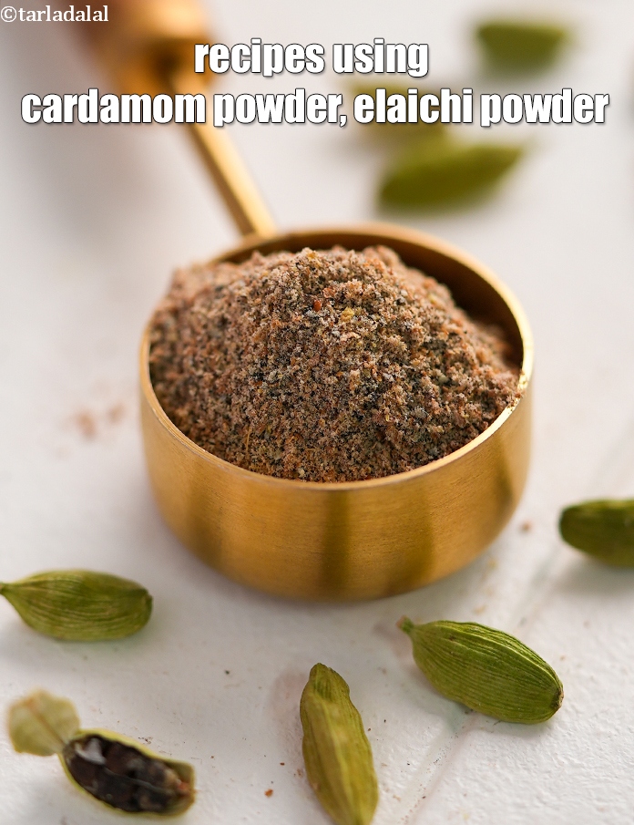 Recipes using  cardamom powder