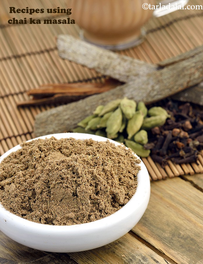 Recipes using  chai ka masala
