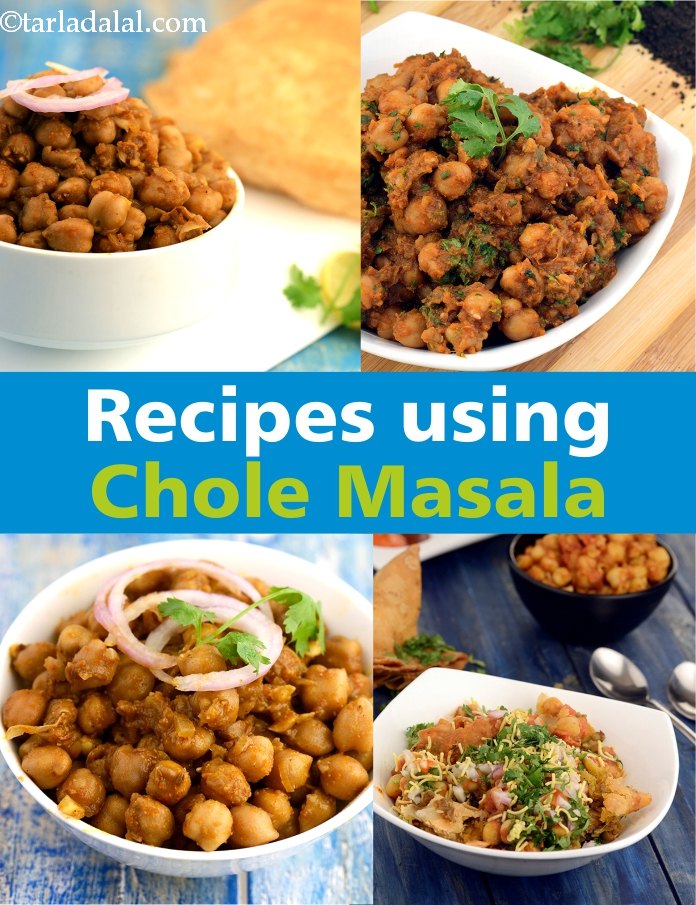Recipes using  chole masala