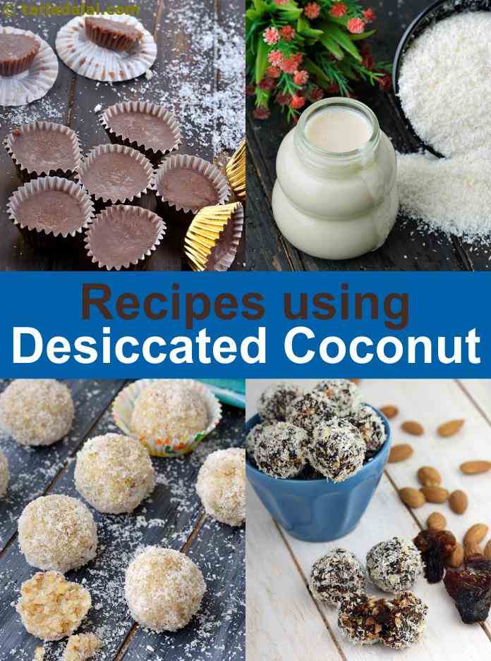 Recipes using desiccated coconut