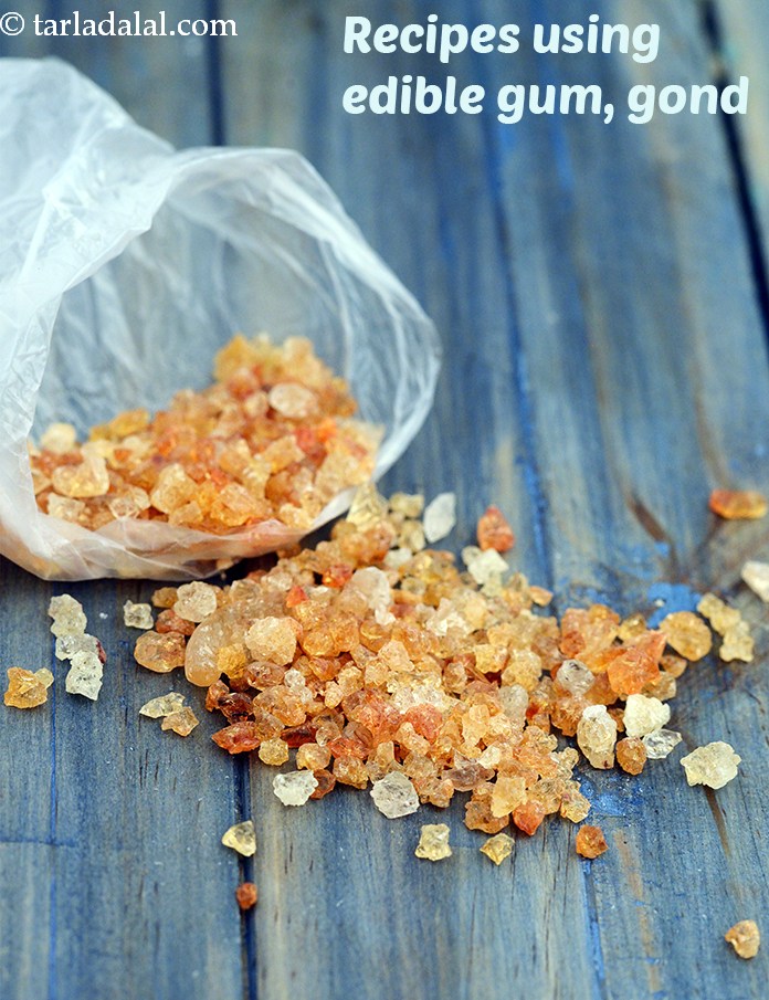 Recipes using  edible gum