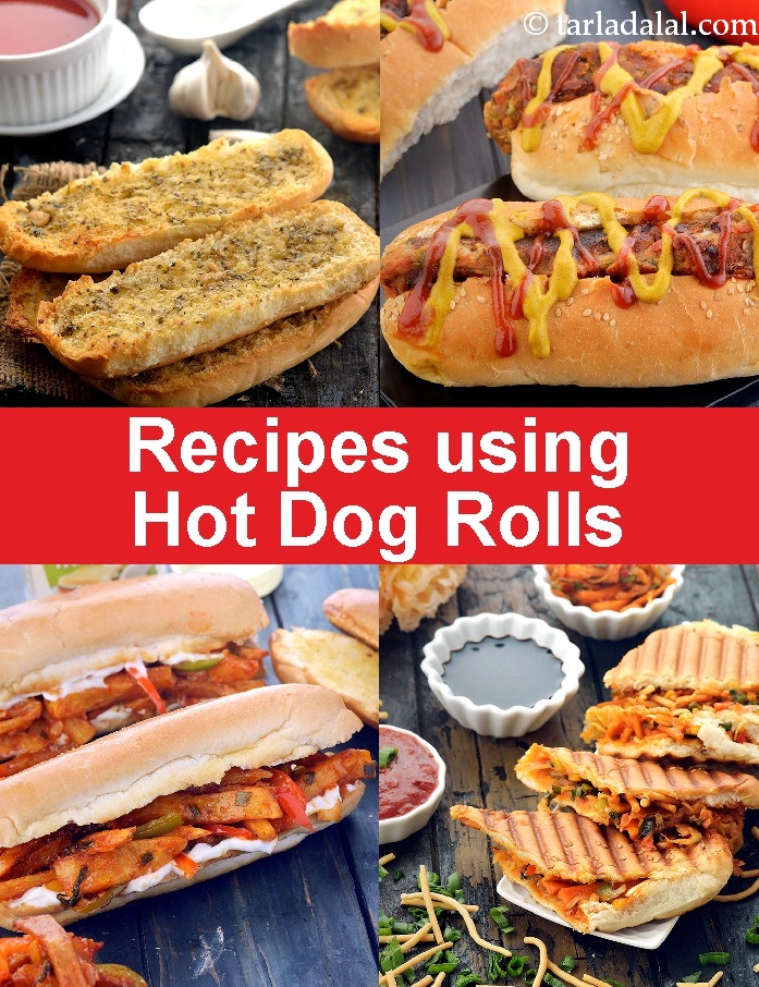 Recipes using  hot dog rolls