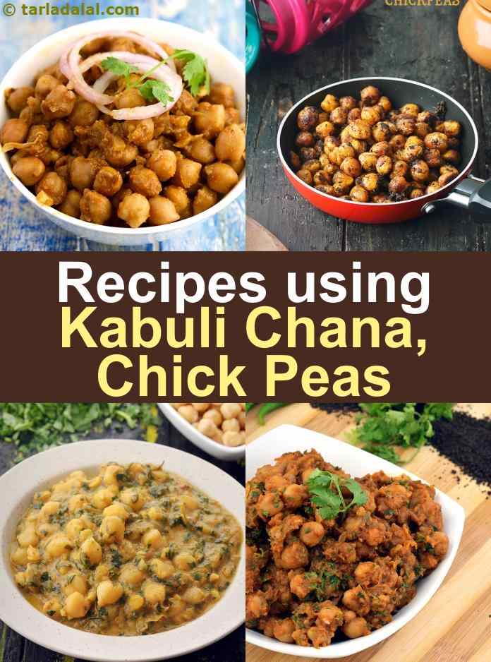 Recipes using  kabuli chana