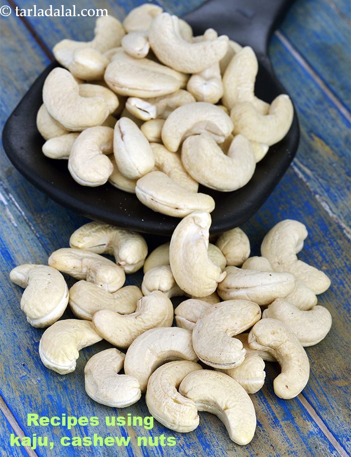 Recipes using  cashew nuts