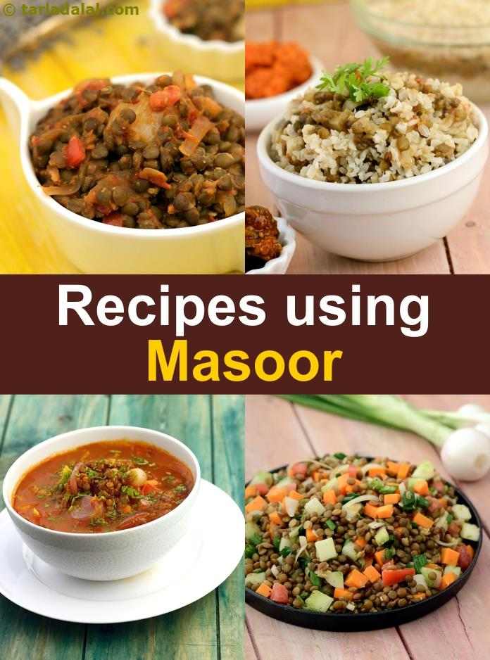 Recipes using  masoor