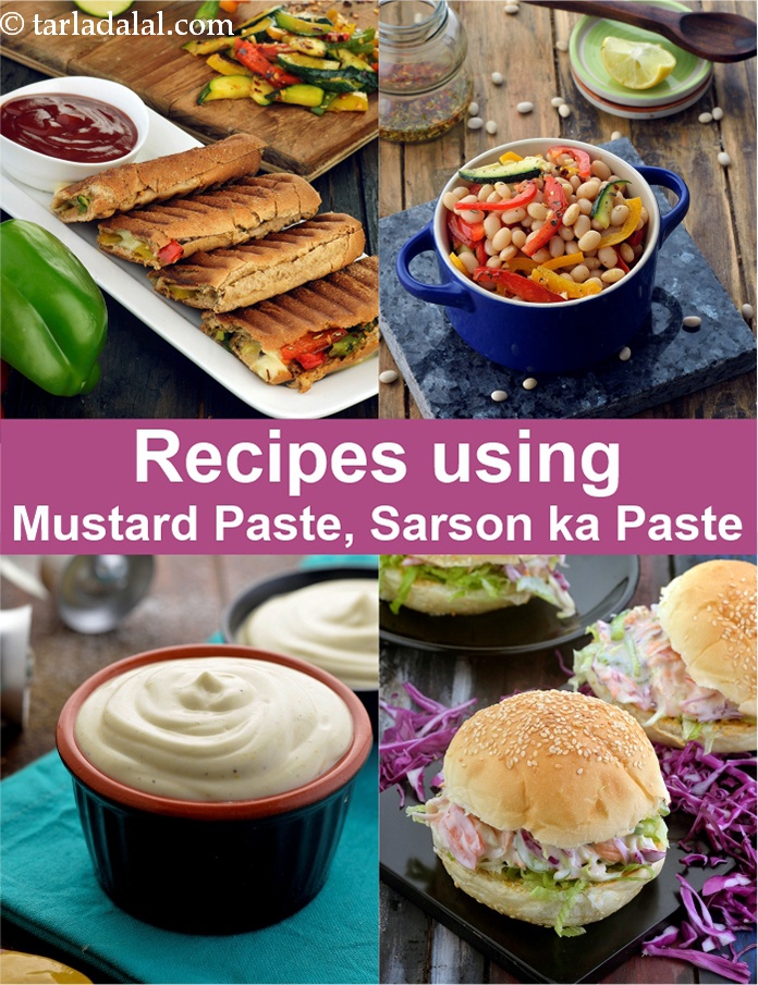 Recipes using  mustard paste