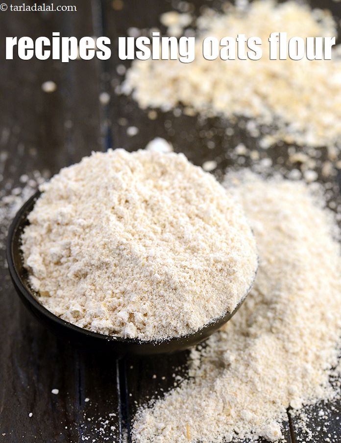 Recipes using  oats flour