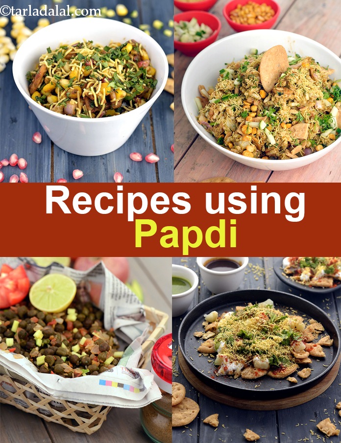 Recipes using  papdi (chaat)