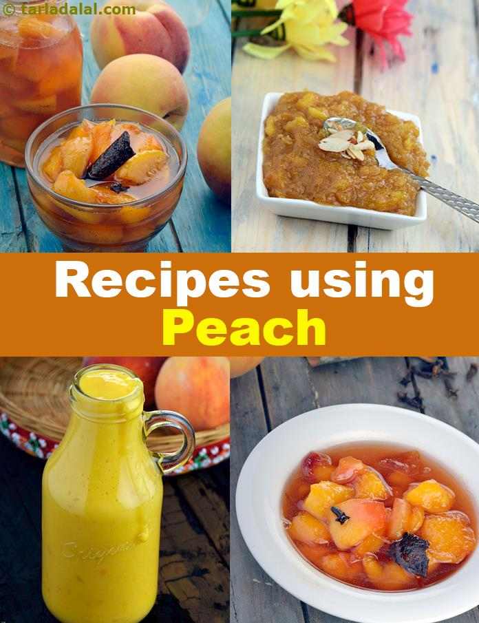 Recipes using  peach