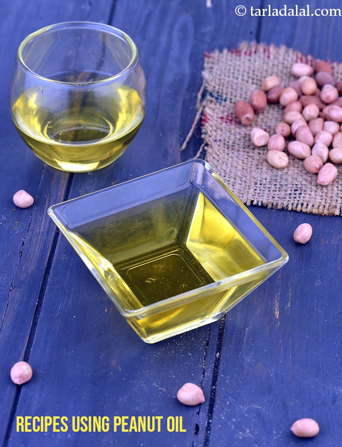 Recipes using  peanut oil