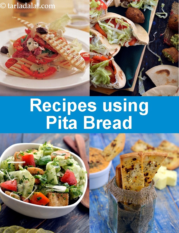 Recipes using  pita bread