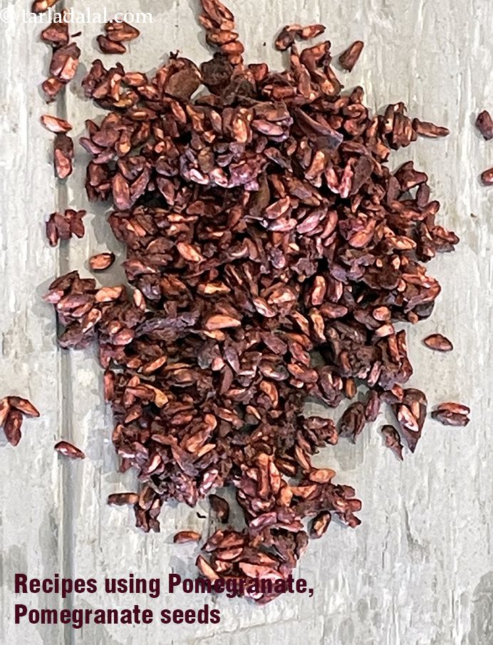 Recipes using  pomegranate seeds
