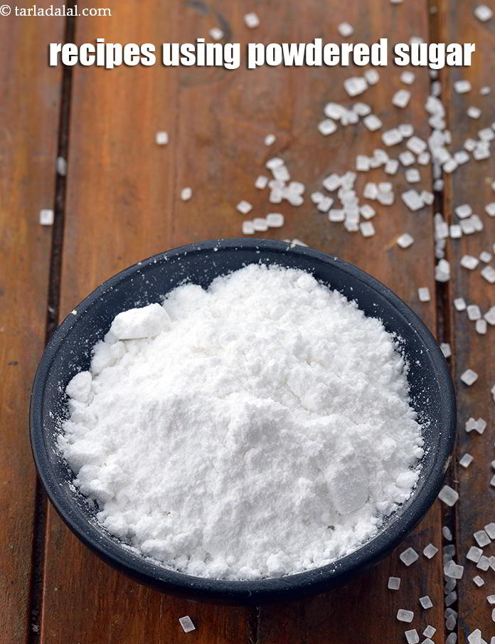 Recipes using  powdered sugar