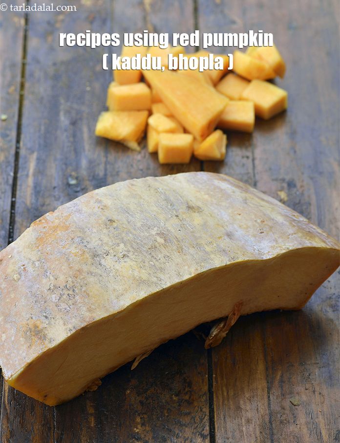 Recipes using  red pumpkin