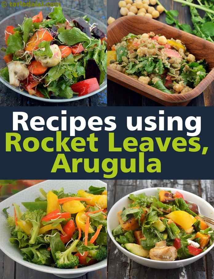 Recipes using  rocket leaves