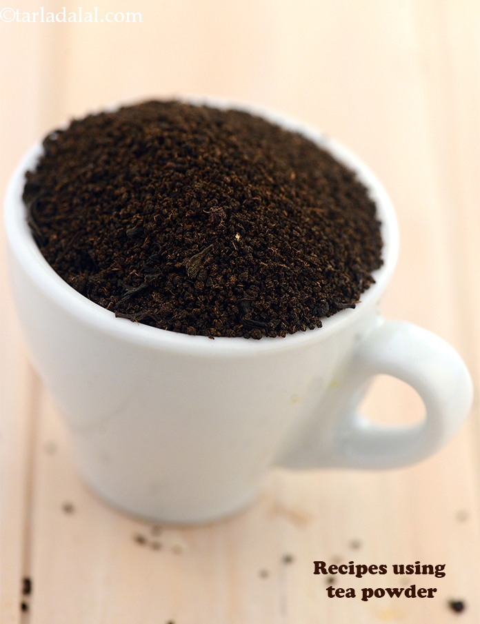 Recipes using  tea powder