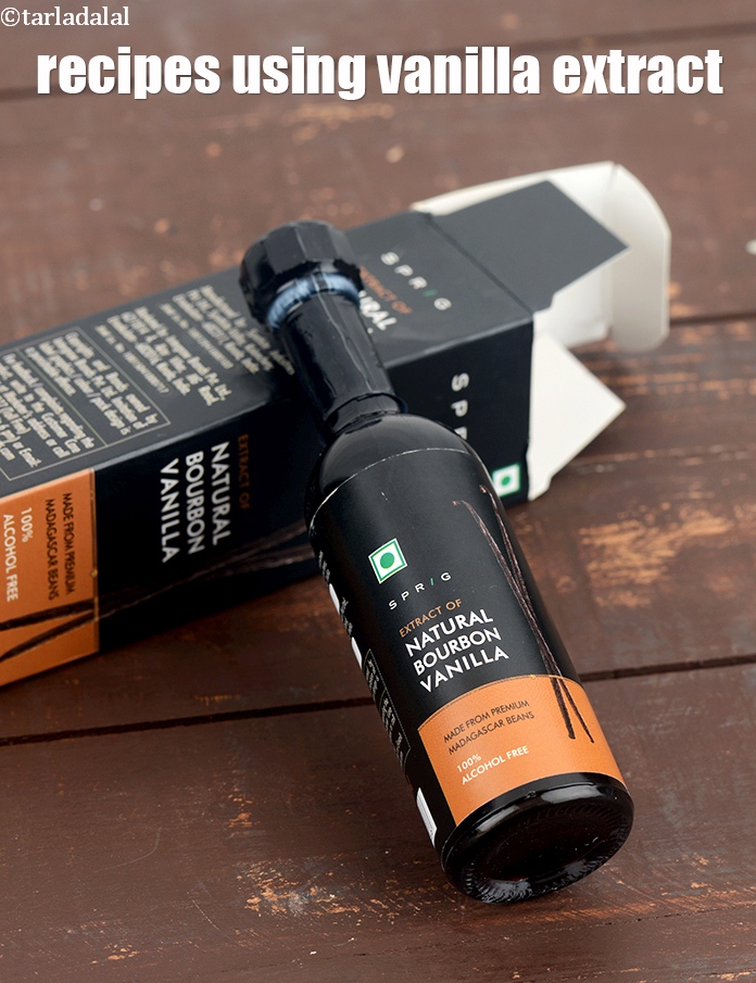 Recipes using  vanilla extract