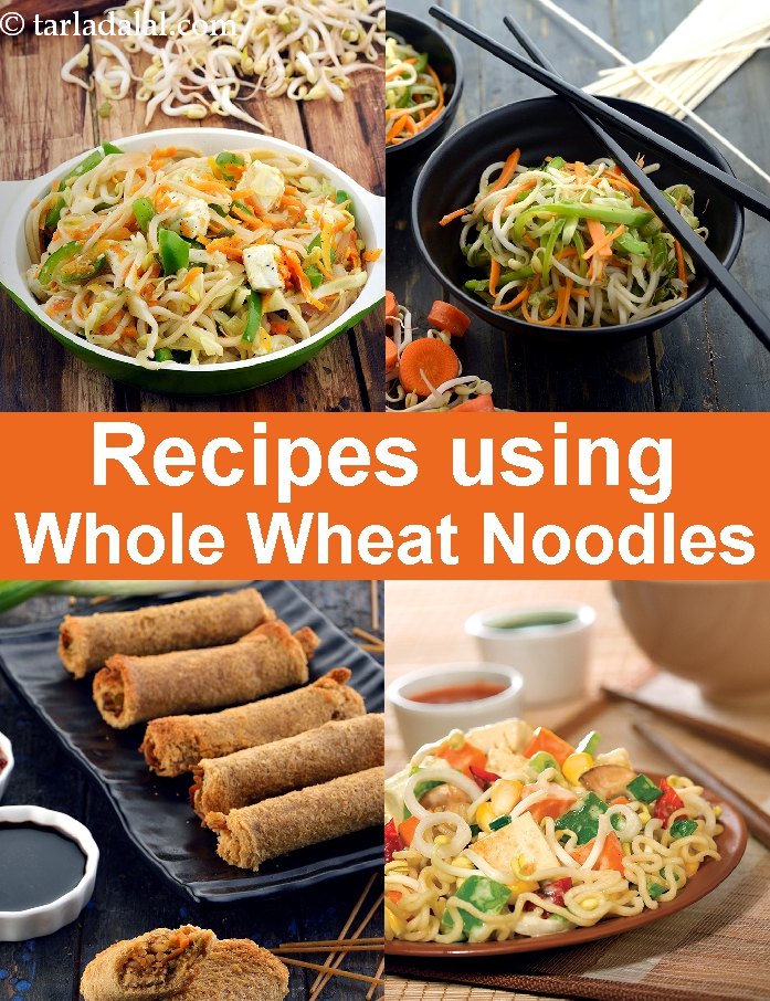 Recipes using whole wheat noodles