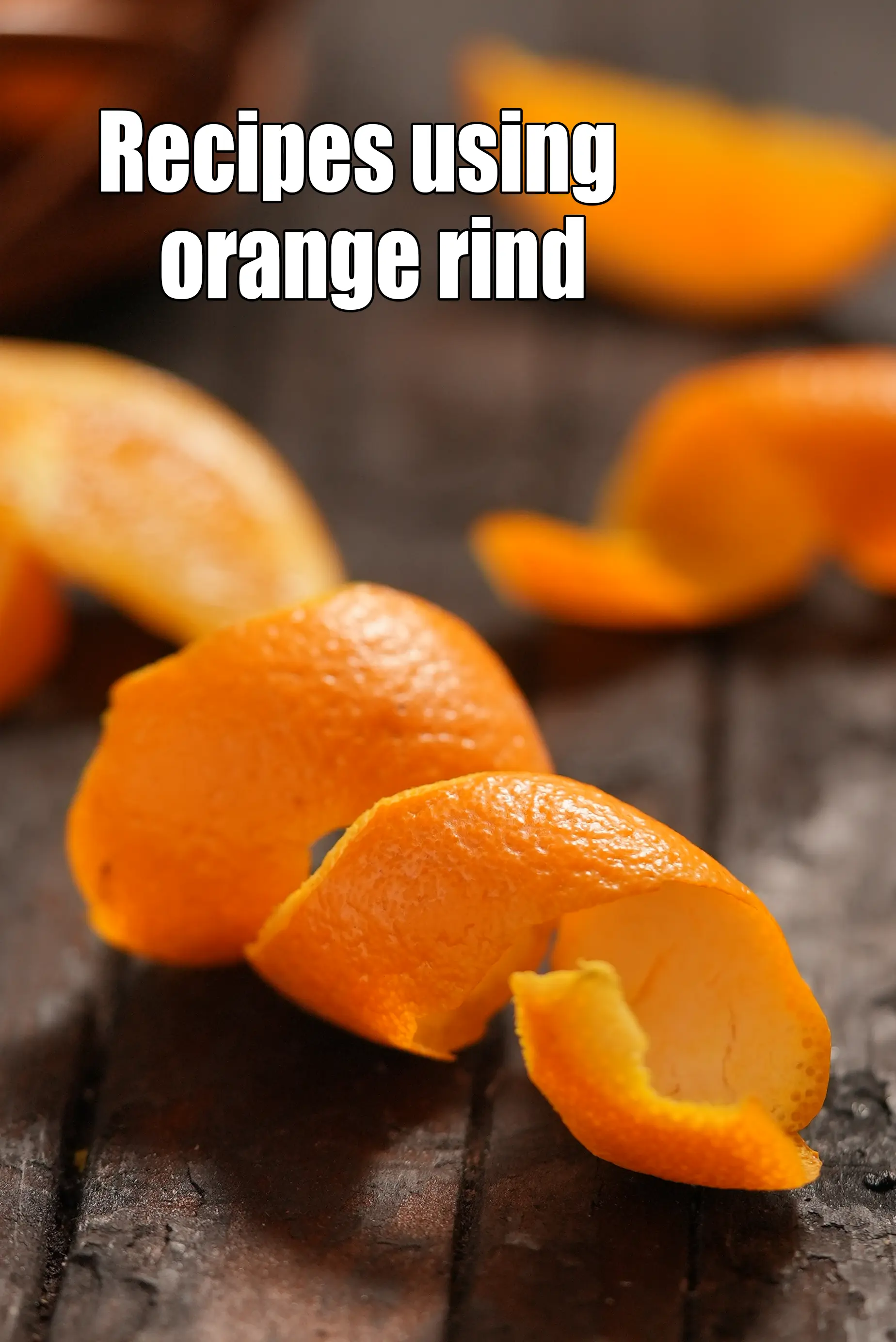 Recipes using  orange rind