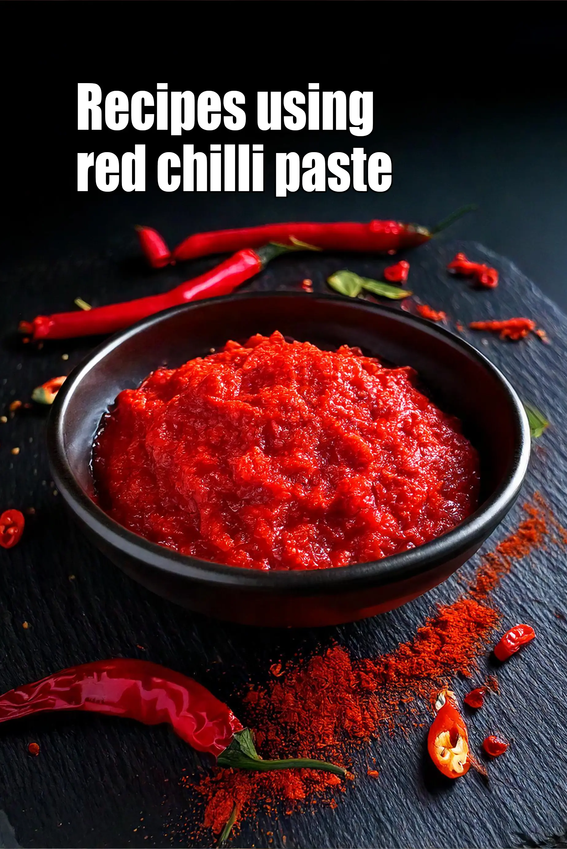 Recipes using  red chilli paste
