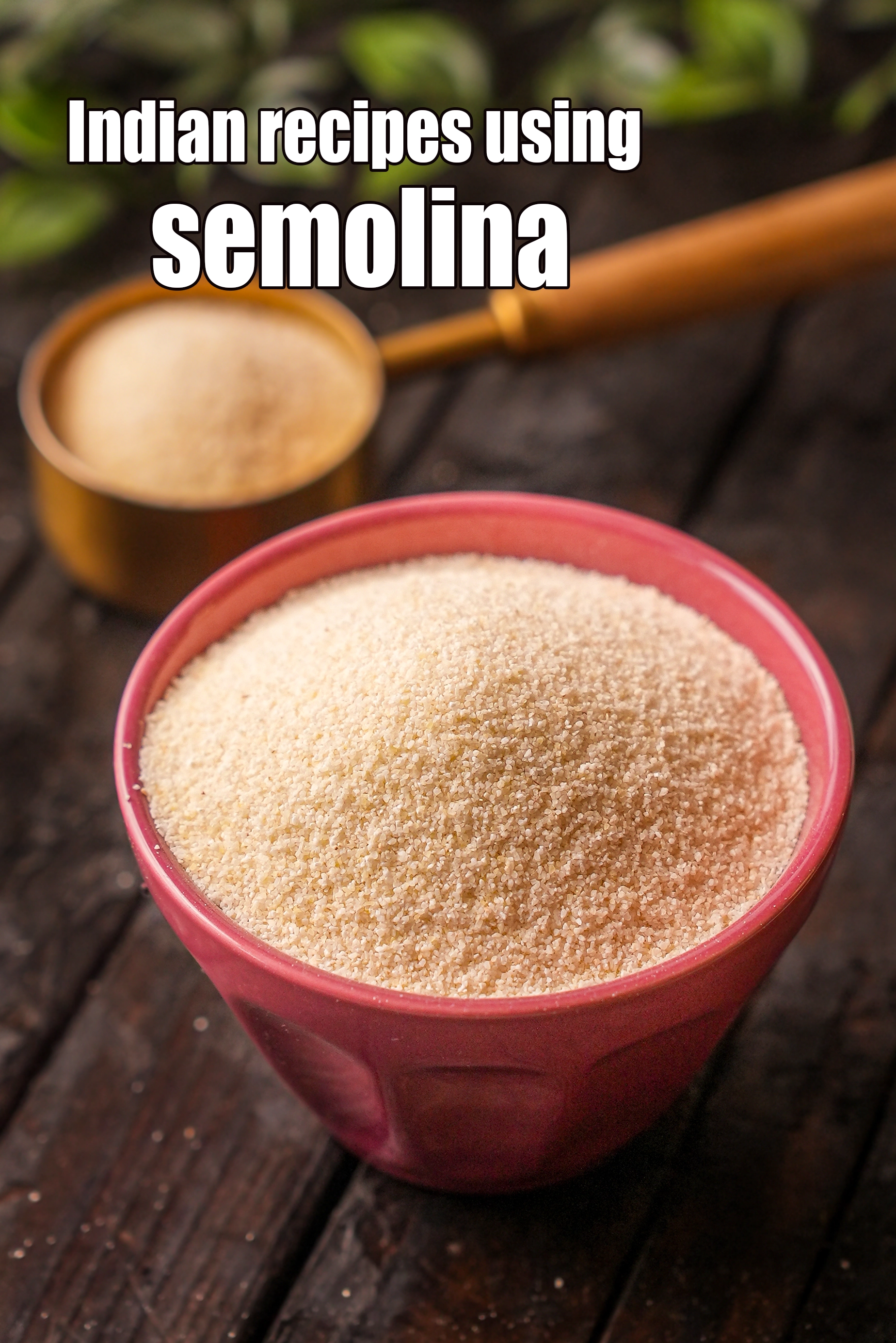 Recipes using  semolina