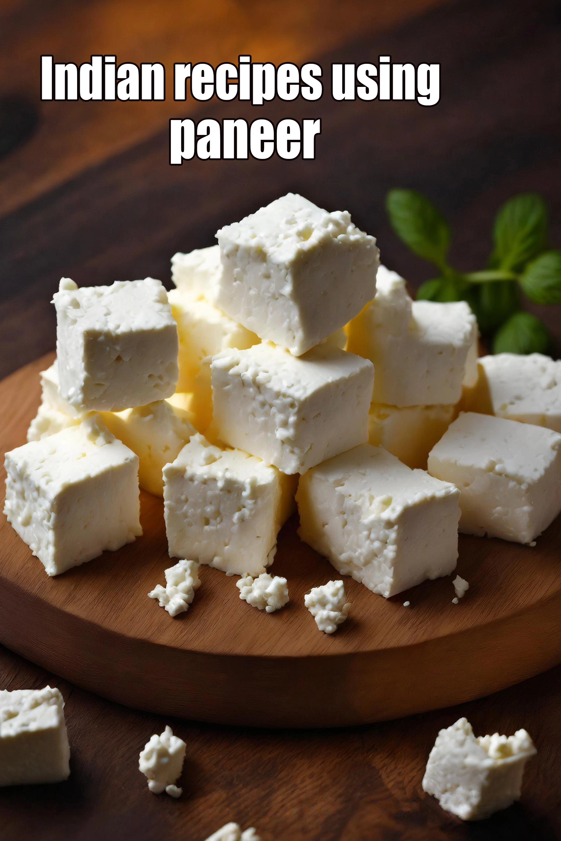 Recipes using  paneer