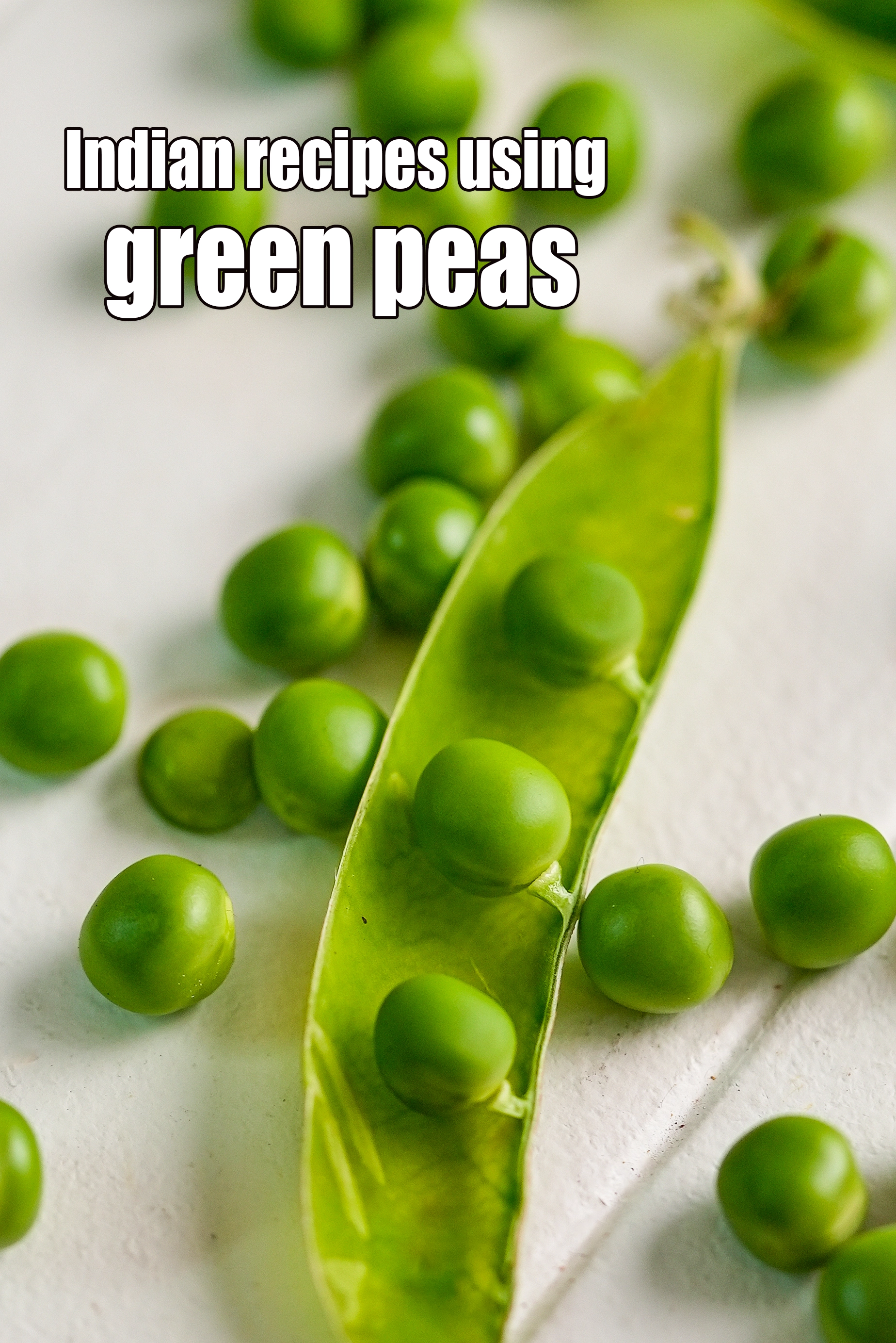 Recipes using  green peas