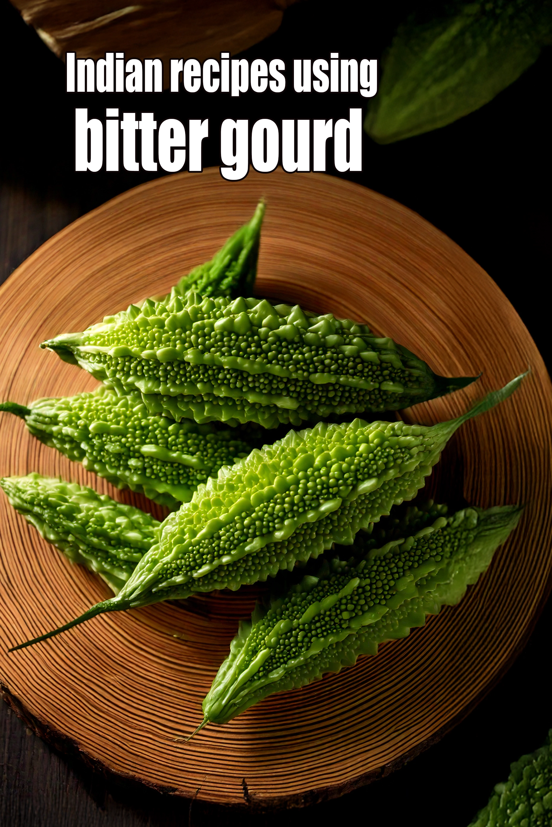 Recipes using  bitter gourd