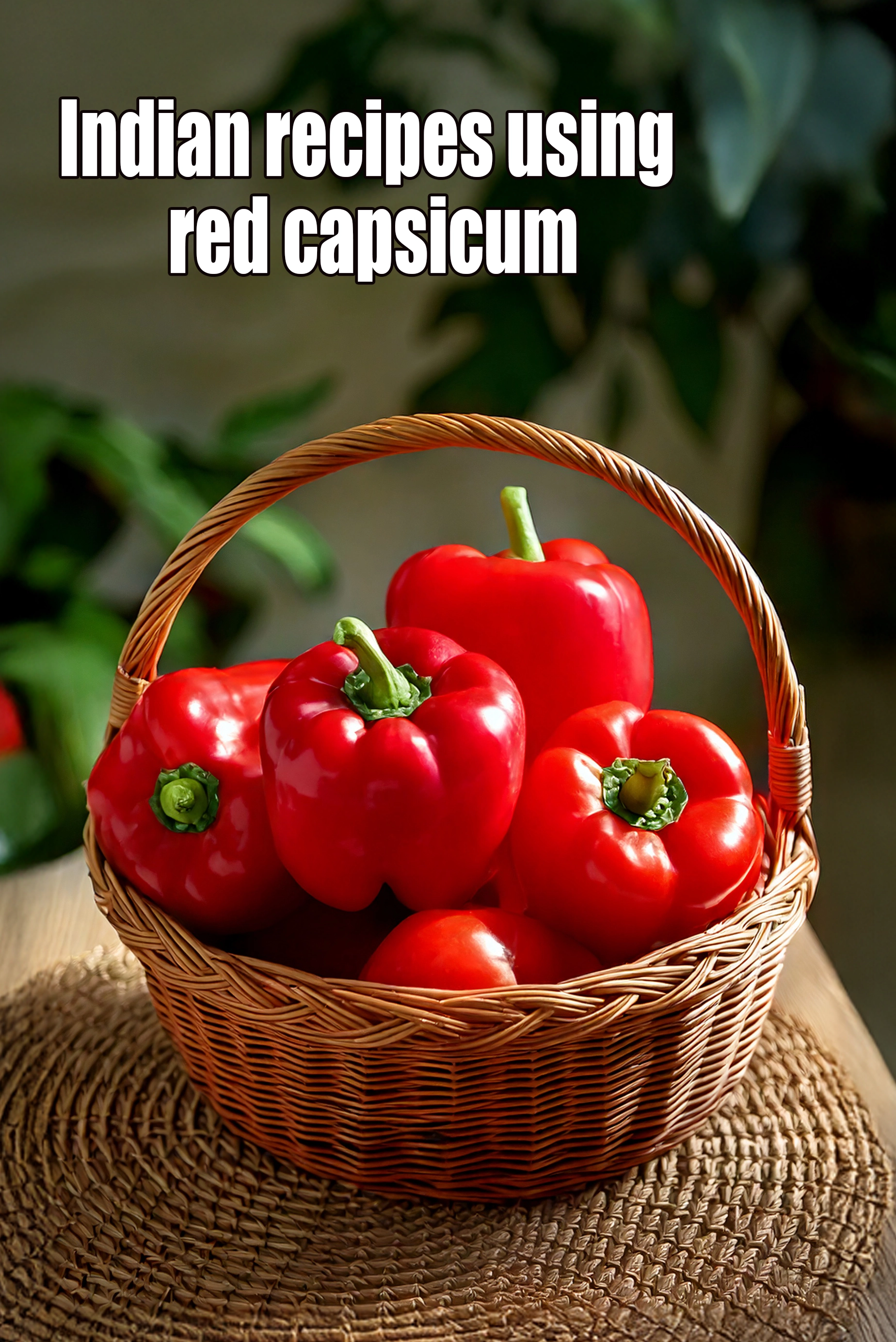 Recipes using  red capsicum