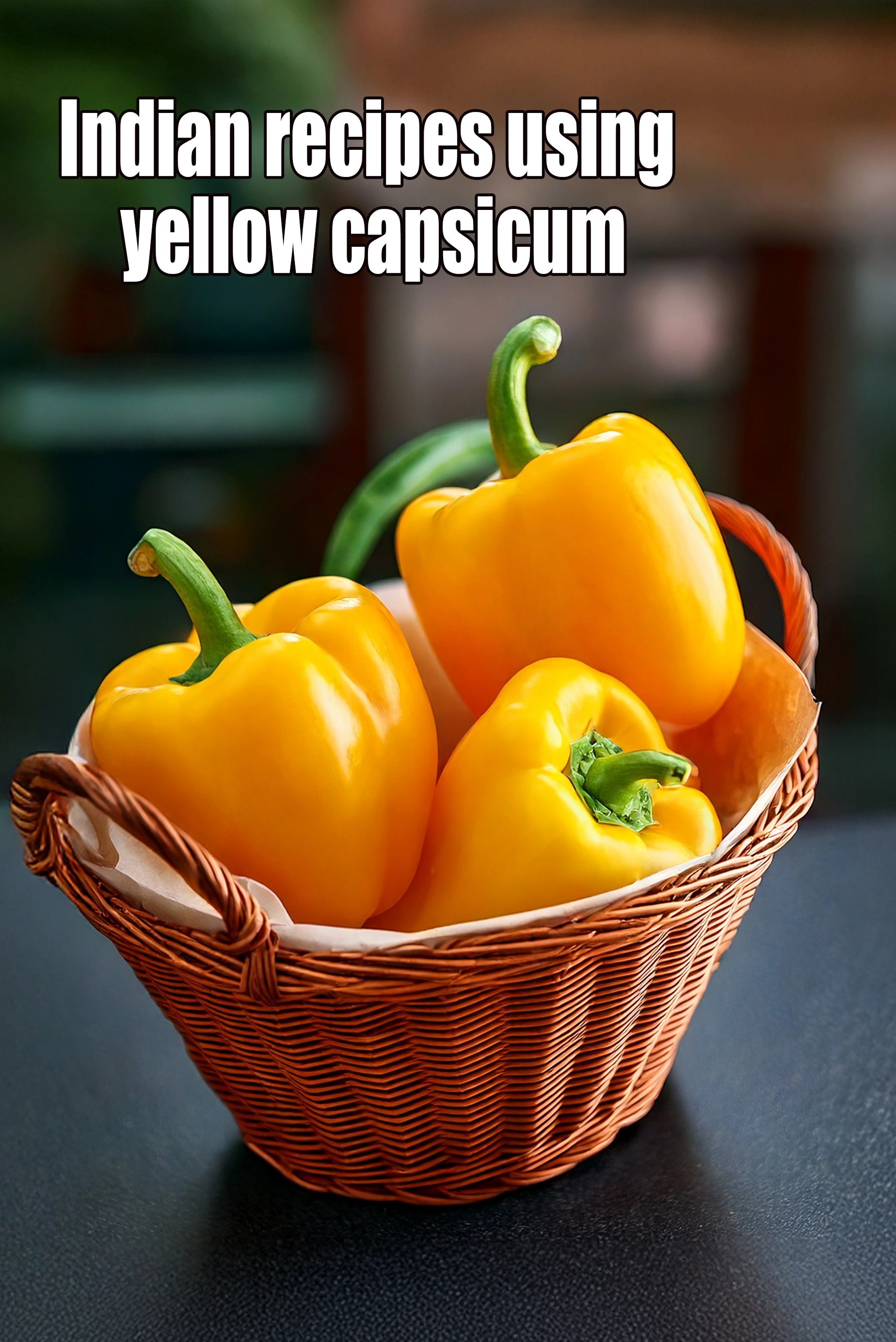 Recipes using  yellow capsicum