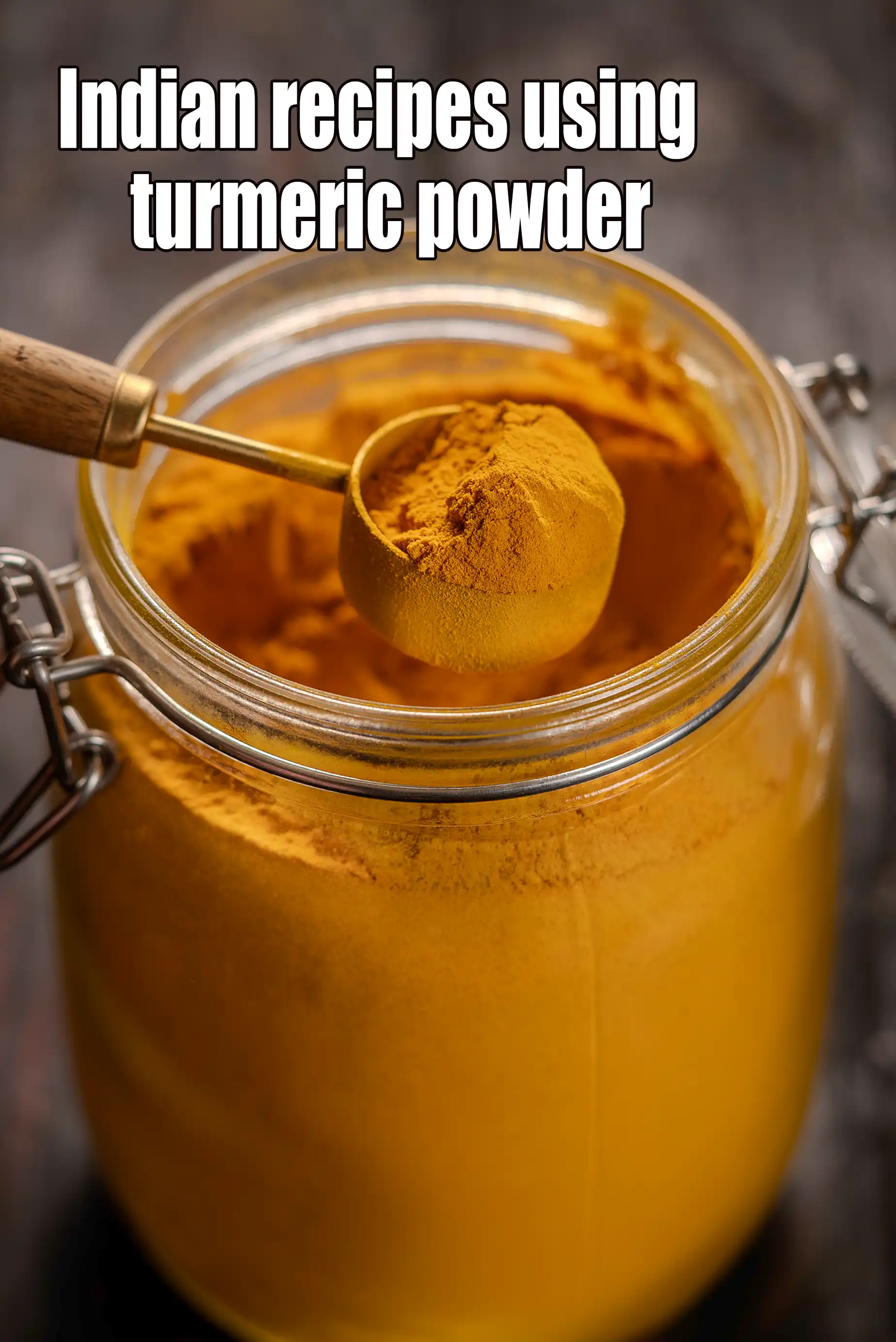 Recipes using  turmeric powder