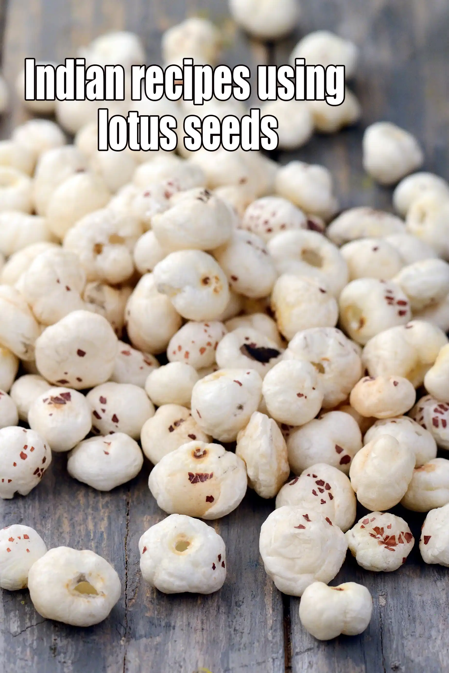 Recipes using  lotus seeds