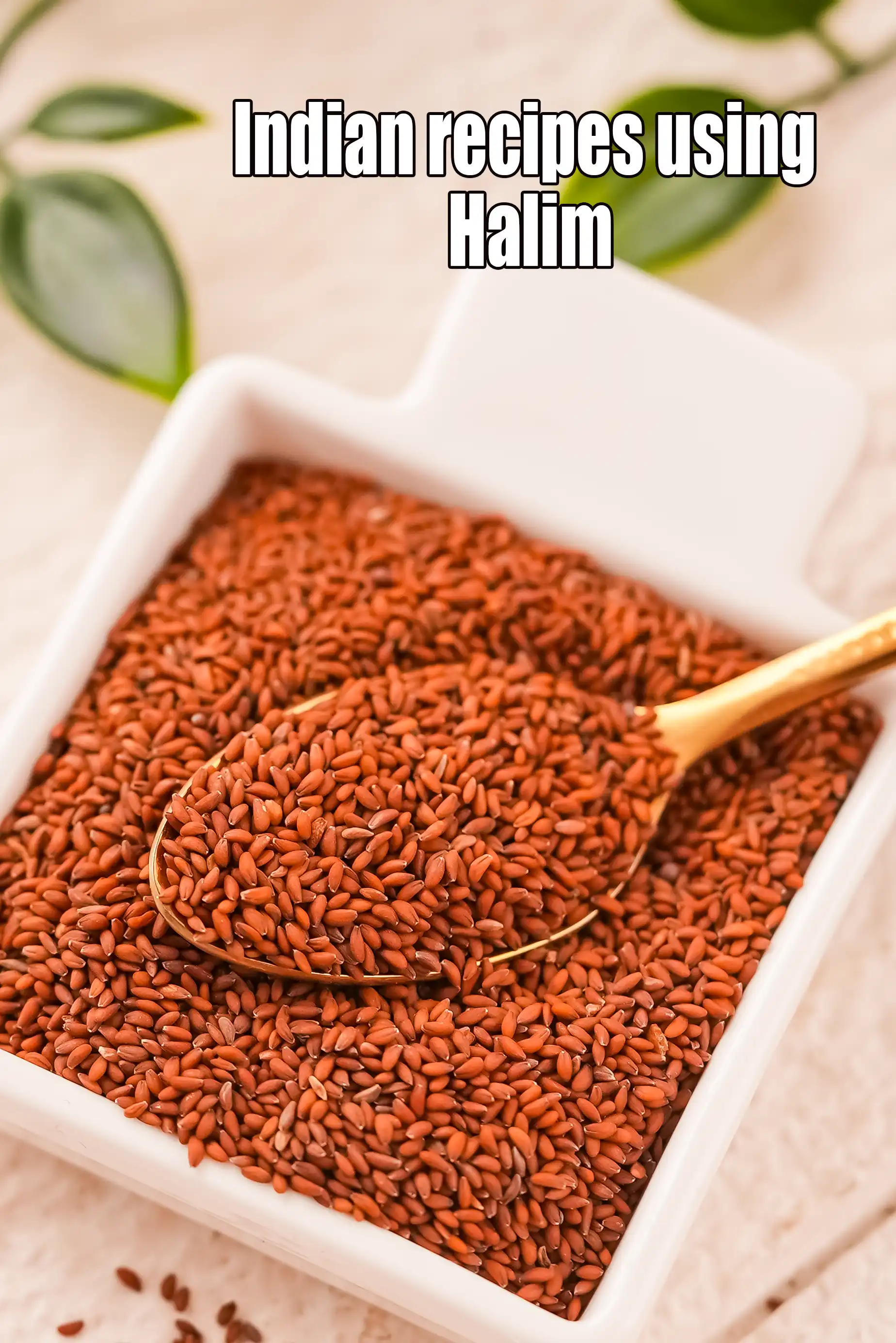 Recipes using  garden cress seeds