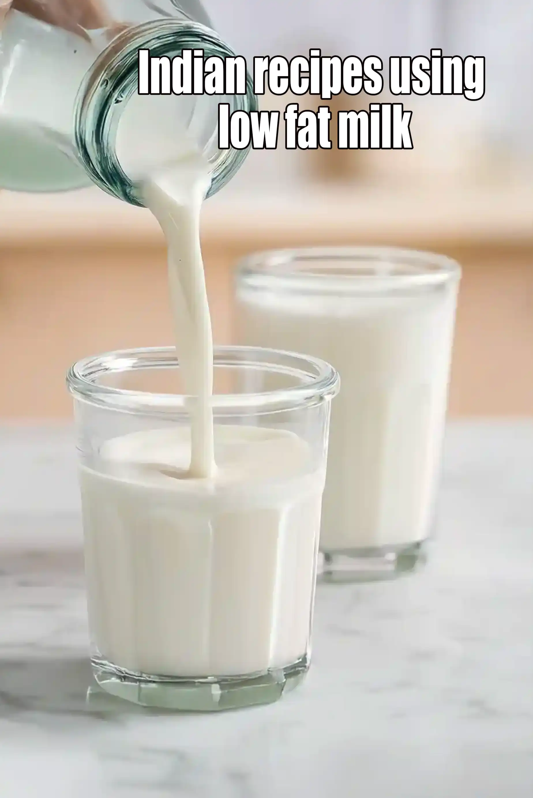 Recipes using  low fat milk