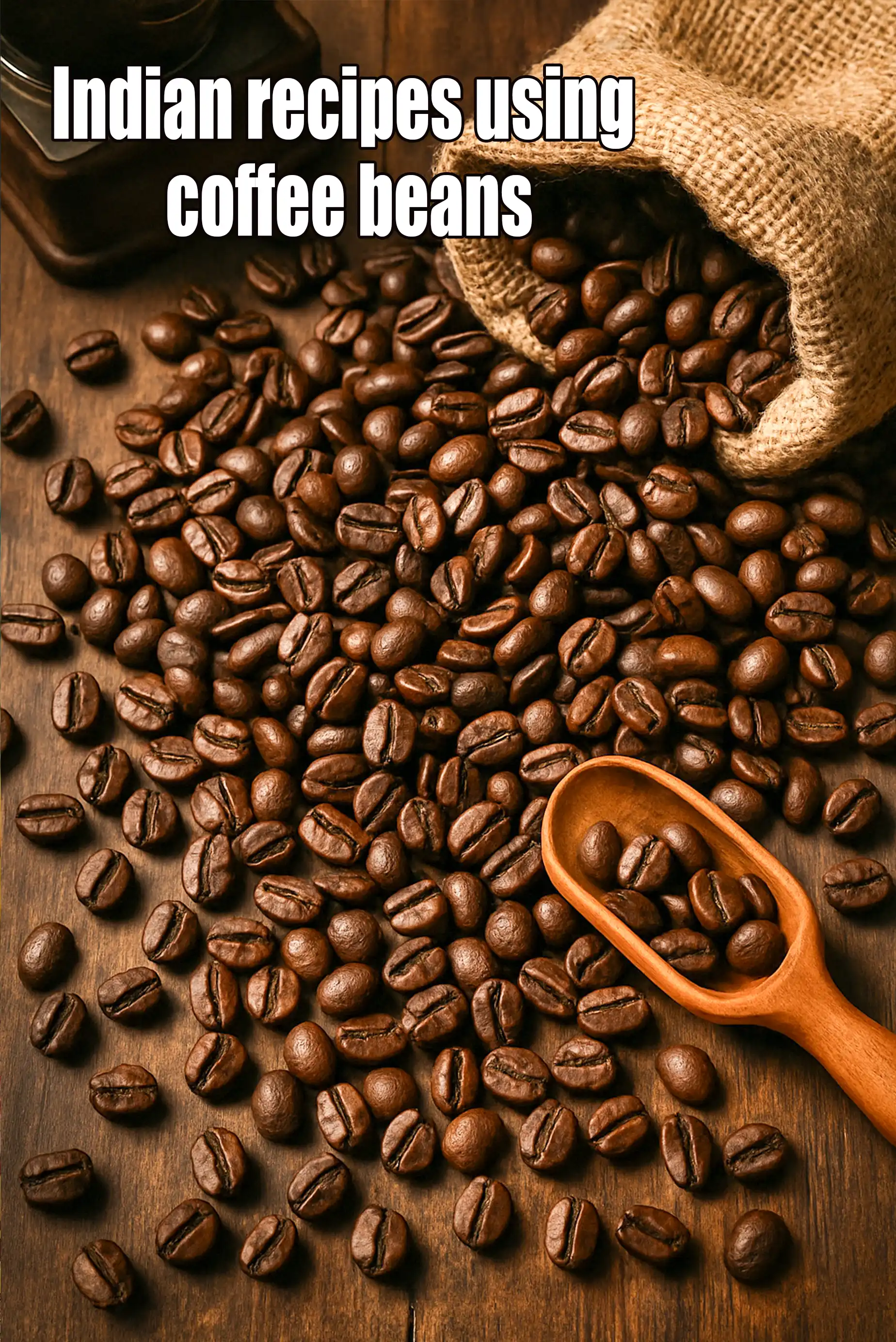 Recipes using  coffee beans
