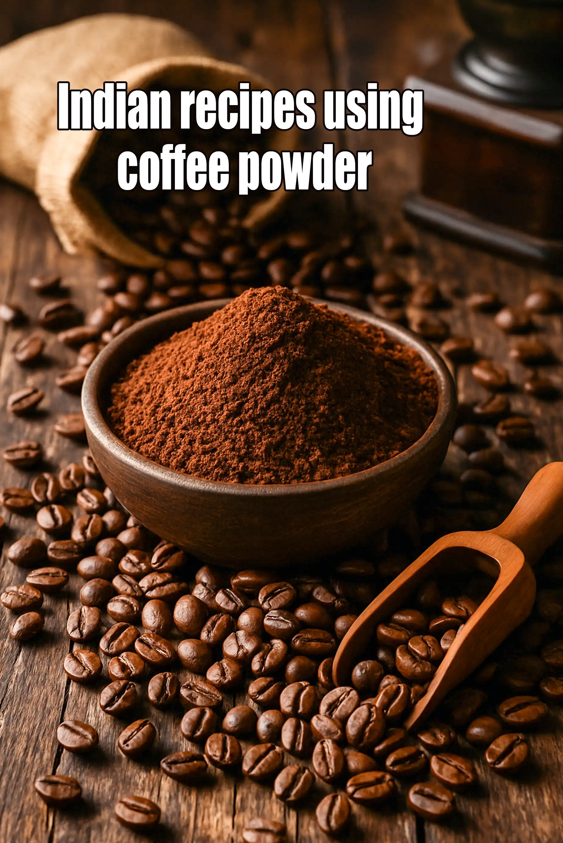 Recipes using  coffee powder