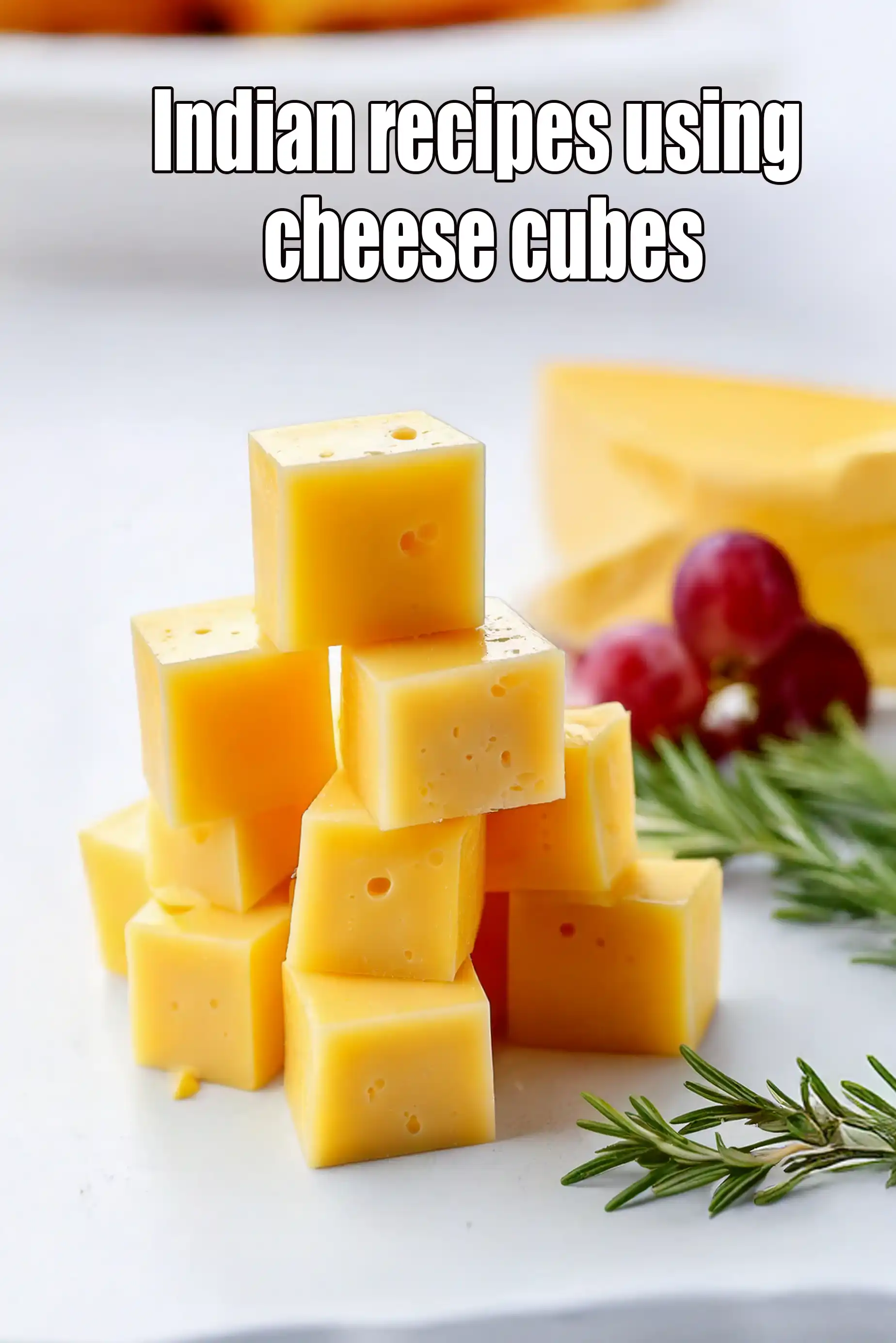 Recipes using  cheese cubes