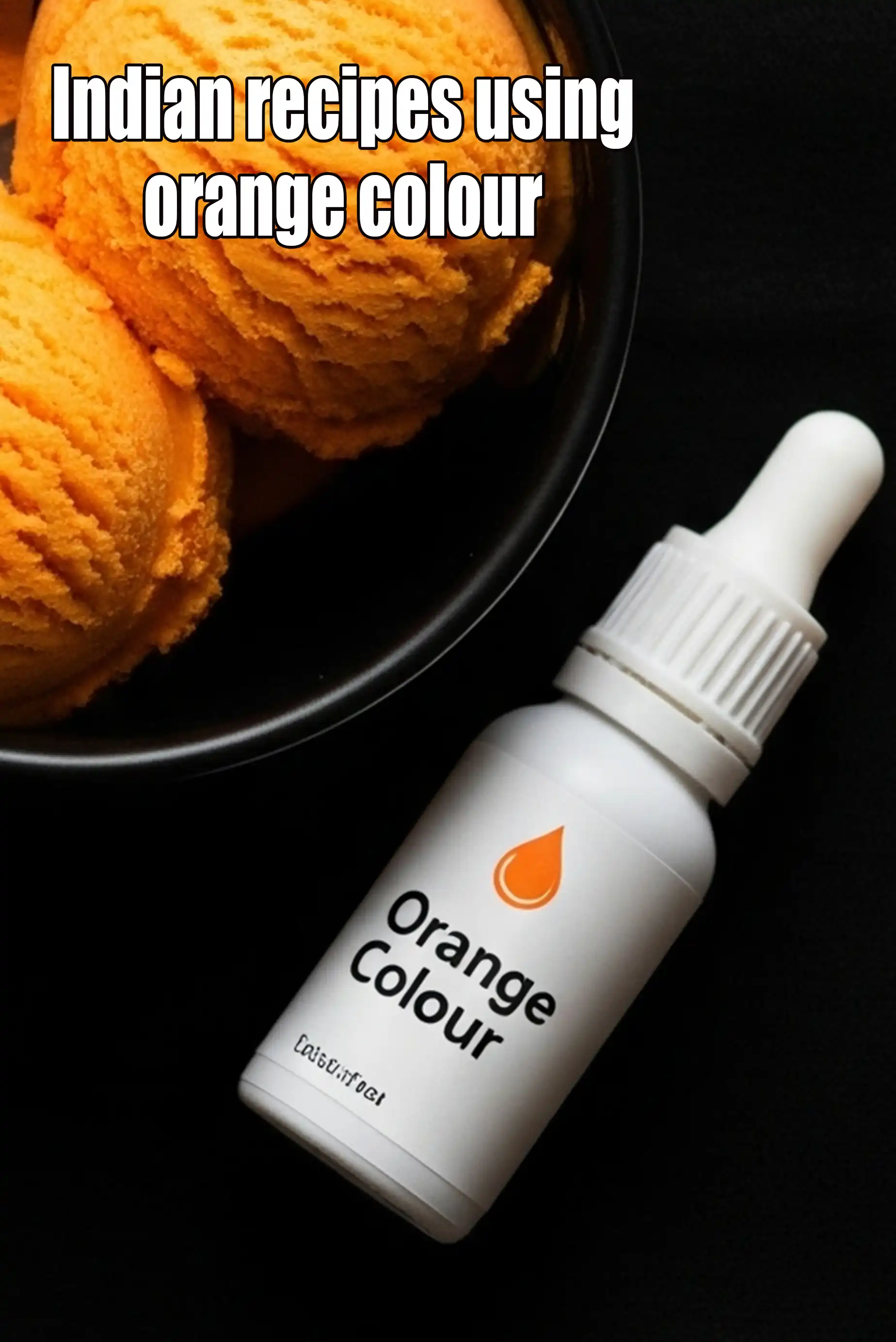 Recipes using  orange colour