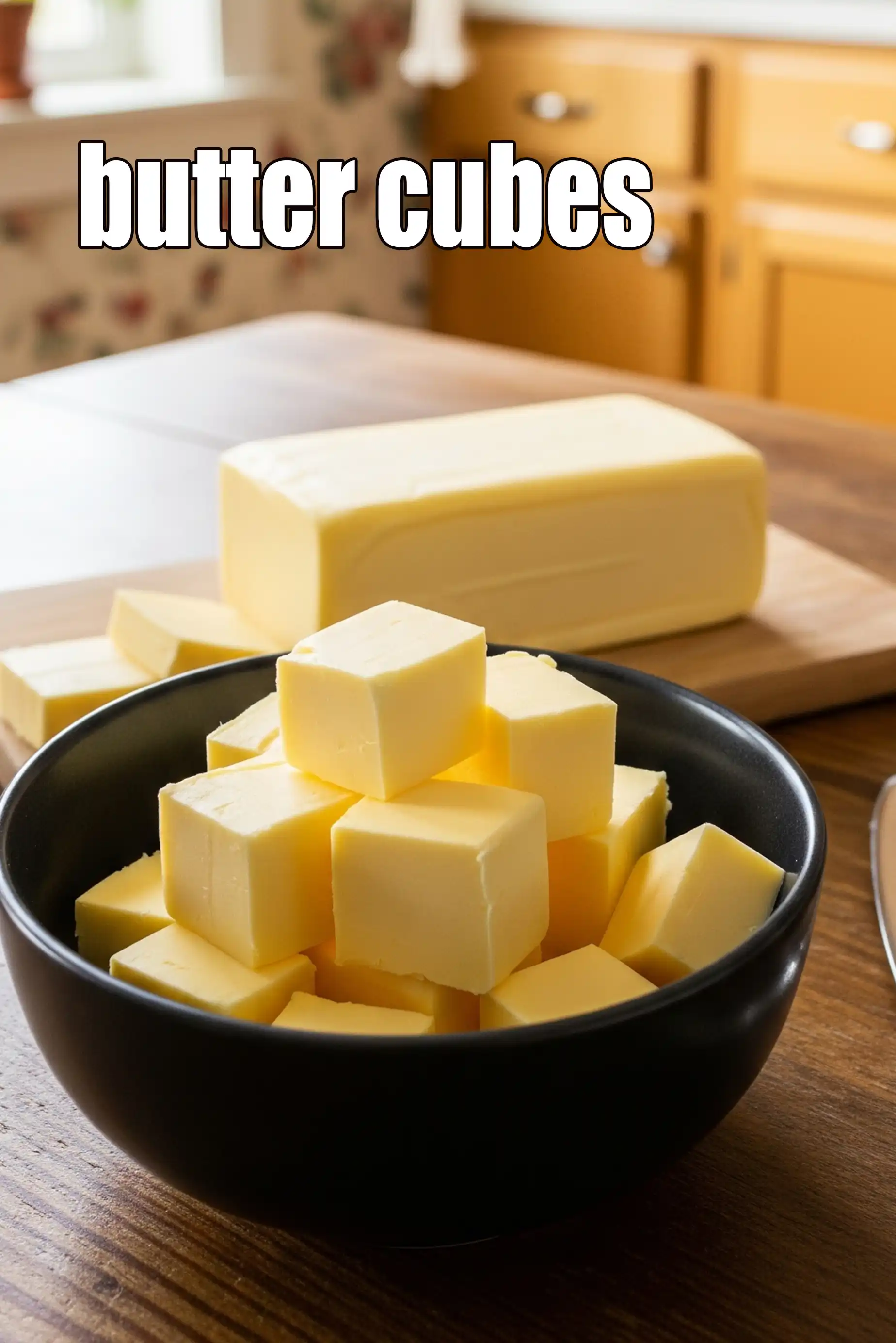 Recipes using  butter cubes