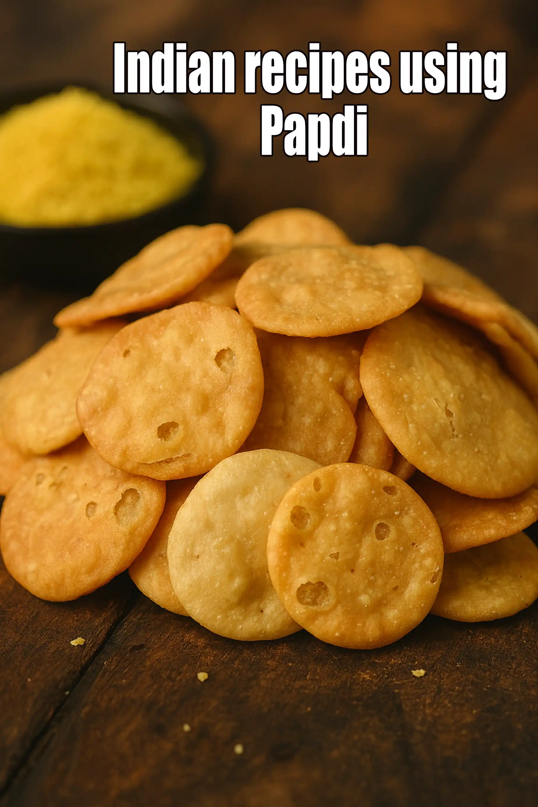 Recipes using  papdi (chaat)