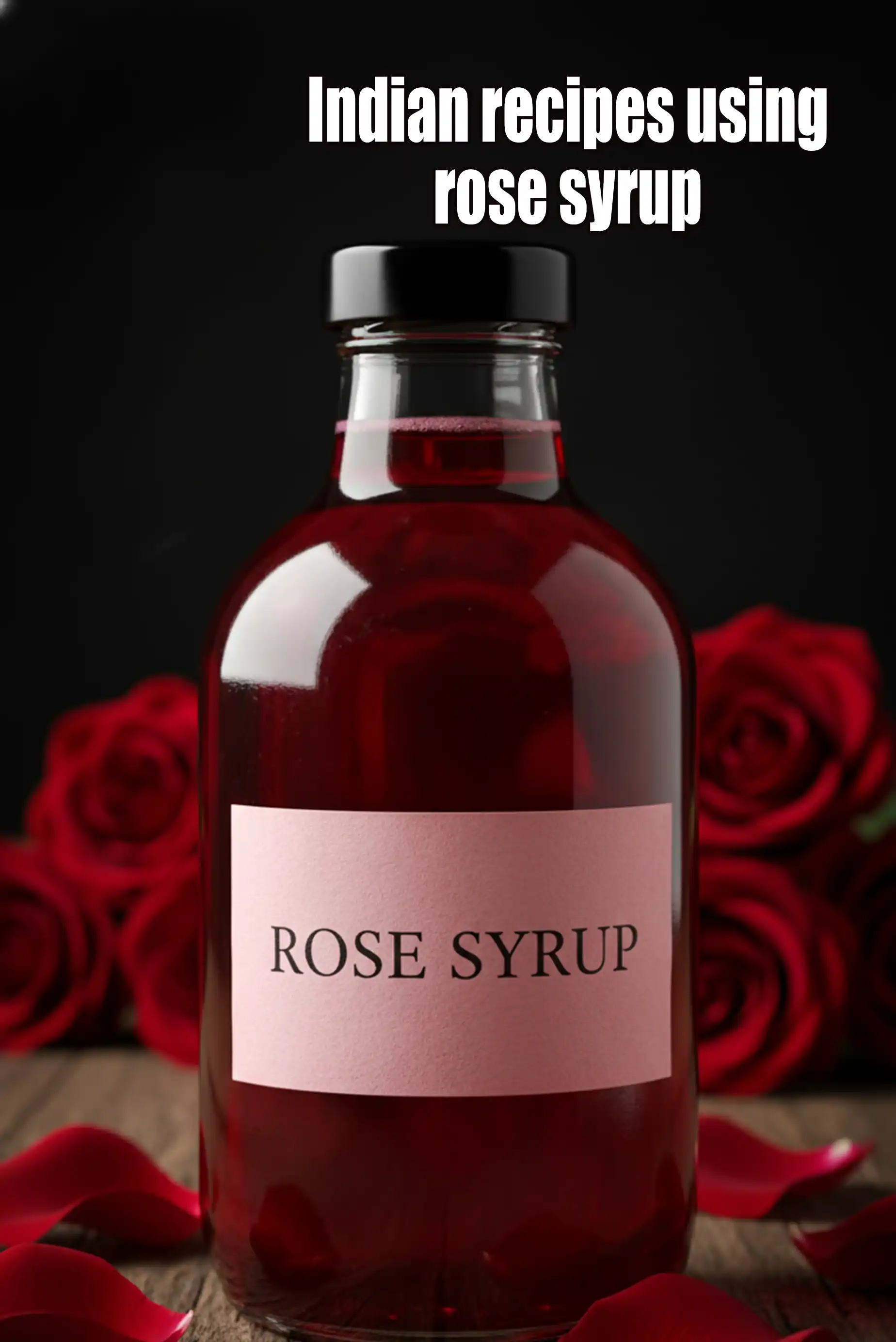 Recipes using  rose syrup