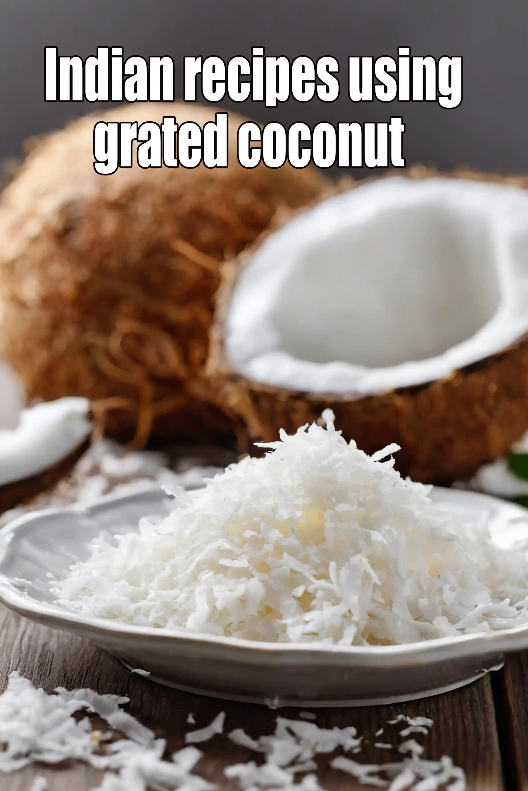 grated coconut