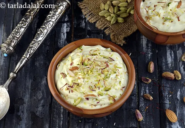 shrikhand recipe | keasr elaichi shrikhand recipe |