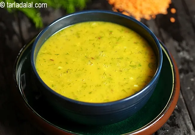सुवा मसूर दाल की रेसिपी | मसूर सुवा दाल | Suva Masoor Dal, Zero Oil Healthy Dal