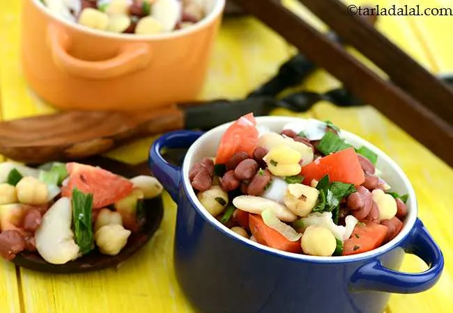 Three Bean Salad, Good For A Healthy Diet, For Athletes, Runners