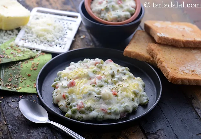 vegetable au gratin recipe | Indian style veg au gratin | roasted vegetable au gratin |