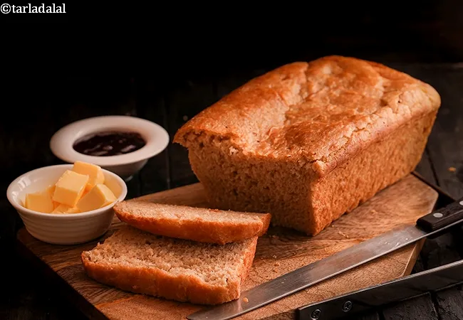 whole wheat bread | 100% whole wheat bread | Indian whole wheat bread recipe | atta bread recipe | whole wheat bread loaf using instant dry yeast |