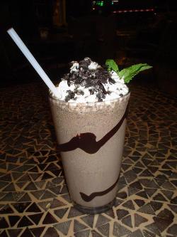 Choco Chickoo Smoothie