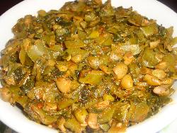Broad Beans with Methi